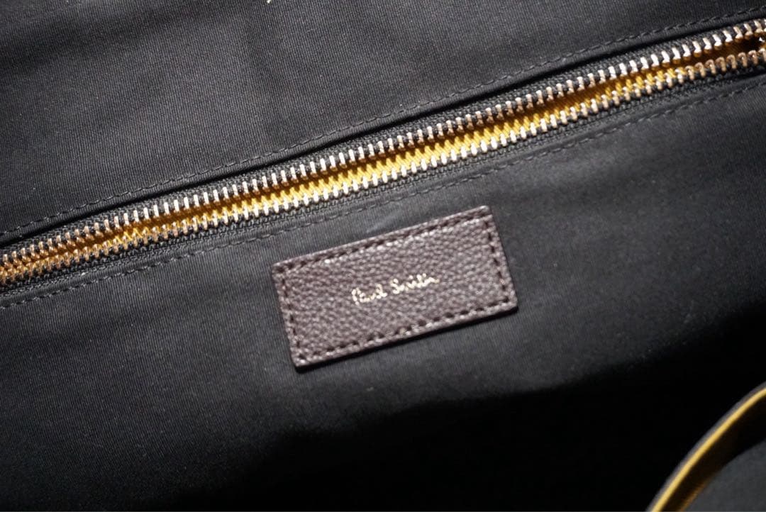 ダークブラウン レザー ビジネスバッグ