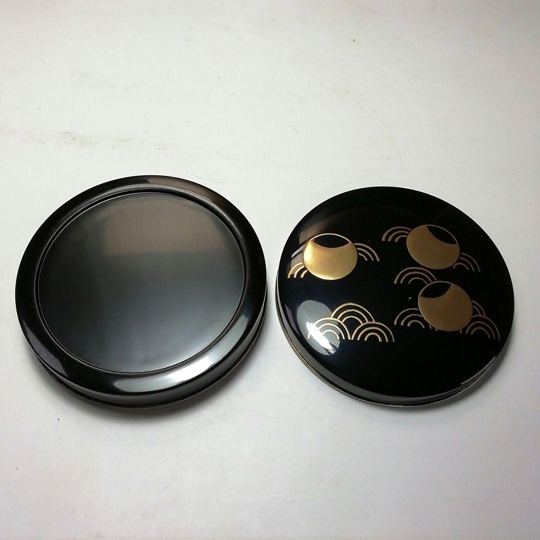 S724 香合 『つぼつぼ青海波蒔絵』『司峯造』 共箱 茶道具 - メルカリ