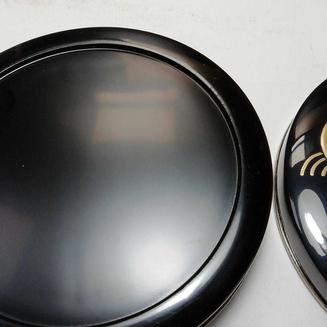 S724 香合 『つぼつぼ青海波蒔絵』『司峯造』 共箱 茶道具 - メルカリ