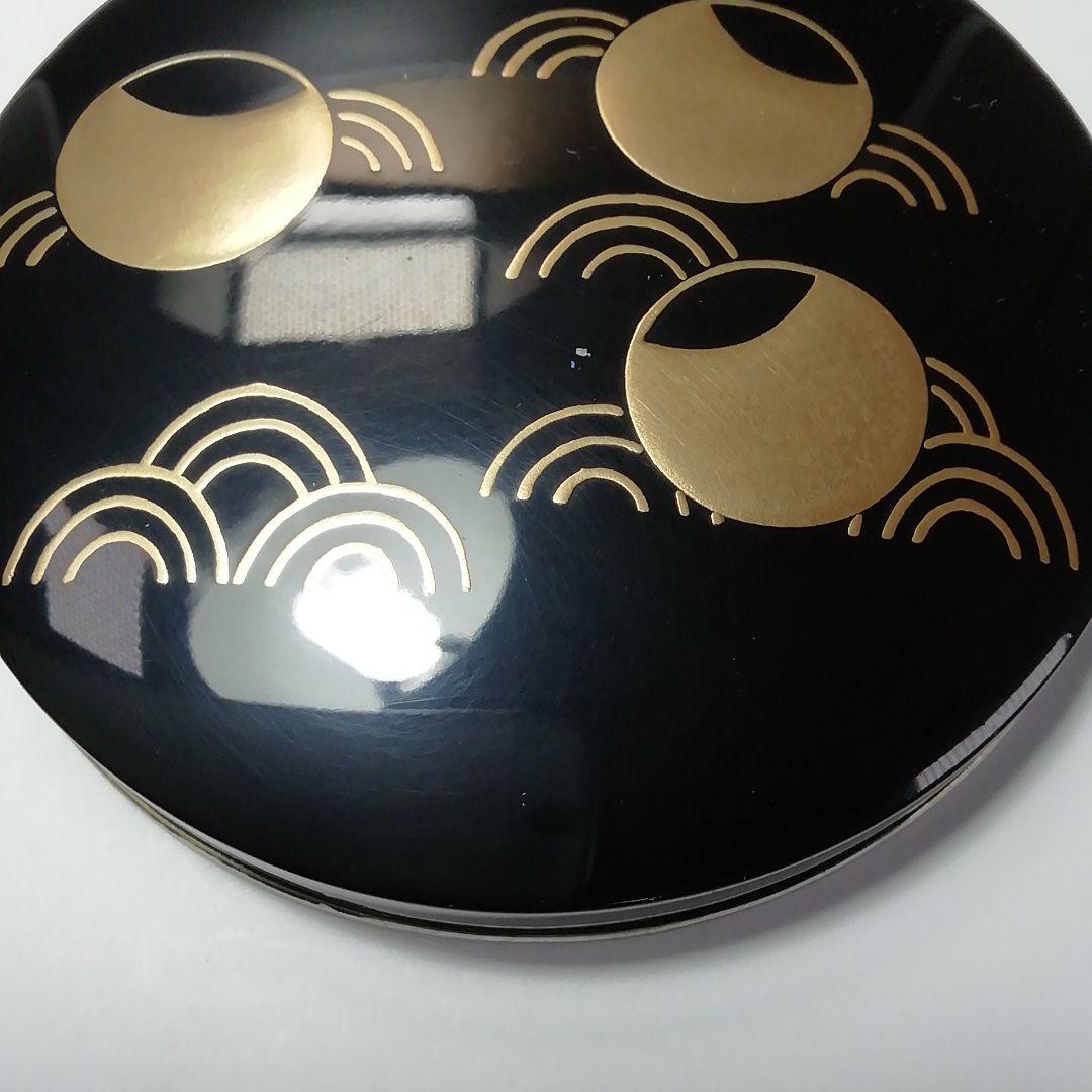 S724 香合 『つぼつぼ青海波蒔絵』『司峯造』 共箱 茶道具 - メルカリ