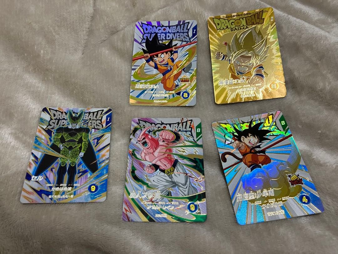 ドラゴンボールスーパーダイバーズ 神龍EXR5種セット