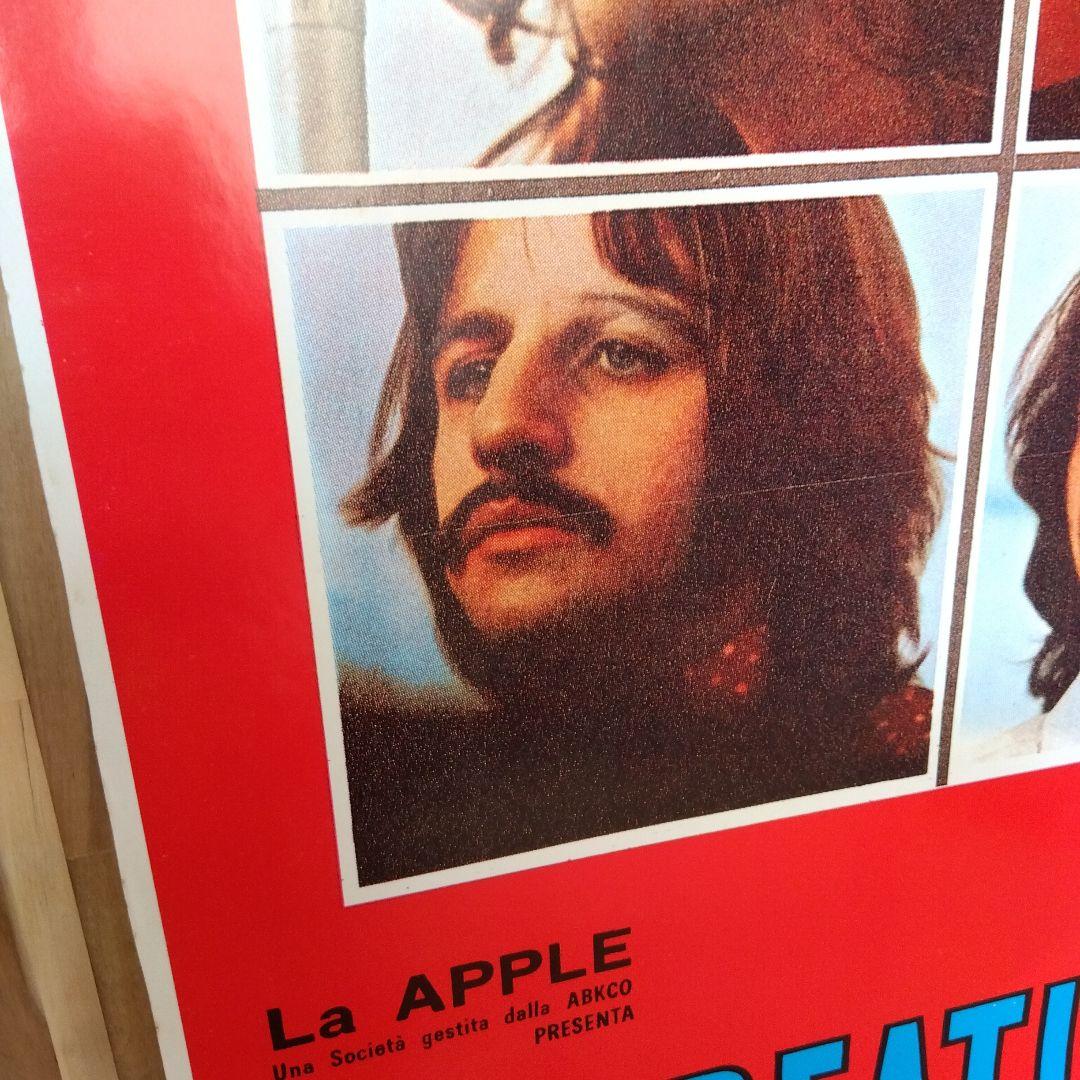 激レア！Beatlesビートルズ LET IT BE　特大サイズ　68×98㎝