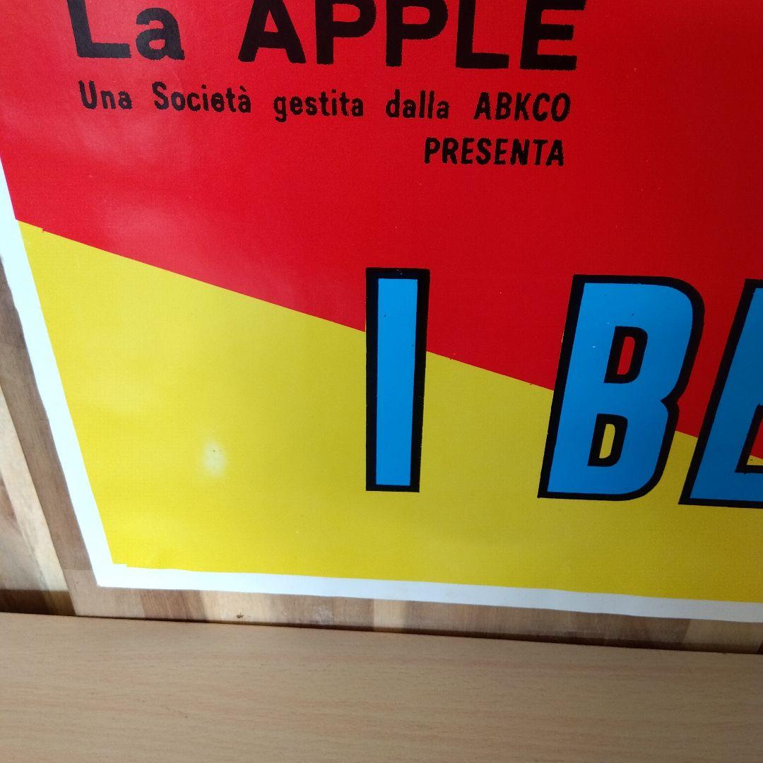 激レア！Beatlesビートルズ LET IT BE 特大サイズ 68×98㎝ - メルカリ