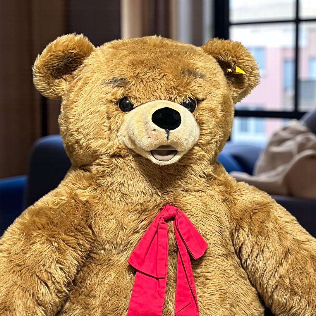 シュタイフ ボビー 特大 シュタイフ テディベア ぬいぐるみ 特大