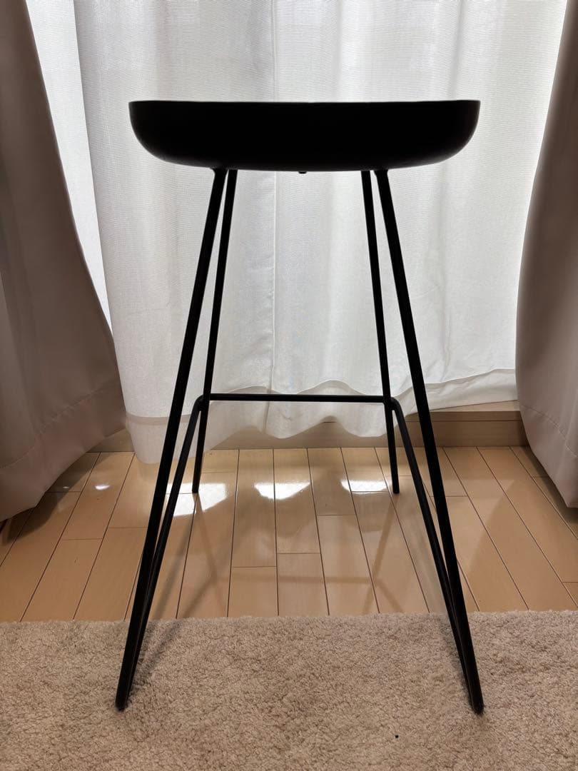 値下！GART(ガルト)マーラハイチェア ブラック カウンターチェア バーチェア