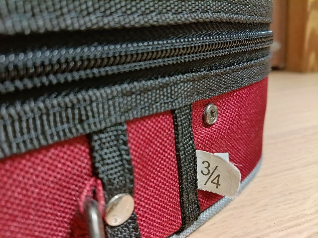 【取説付】3/4ステンター STUDENT Ⅱ ヴァイオリン ソフトケース