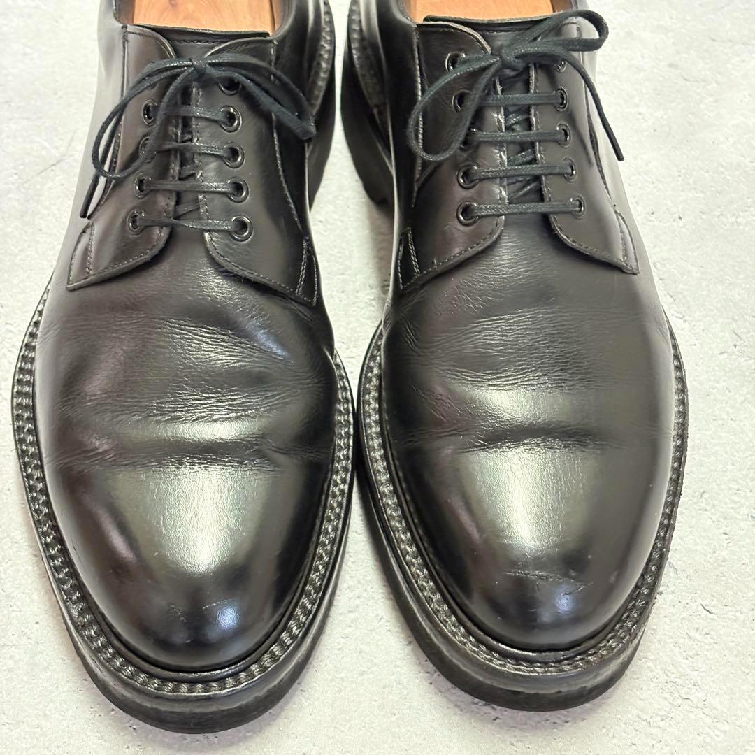 ダブルエイチ　WH (65) 革靴　レザーシューズ　プレーントゥ　レースアップ