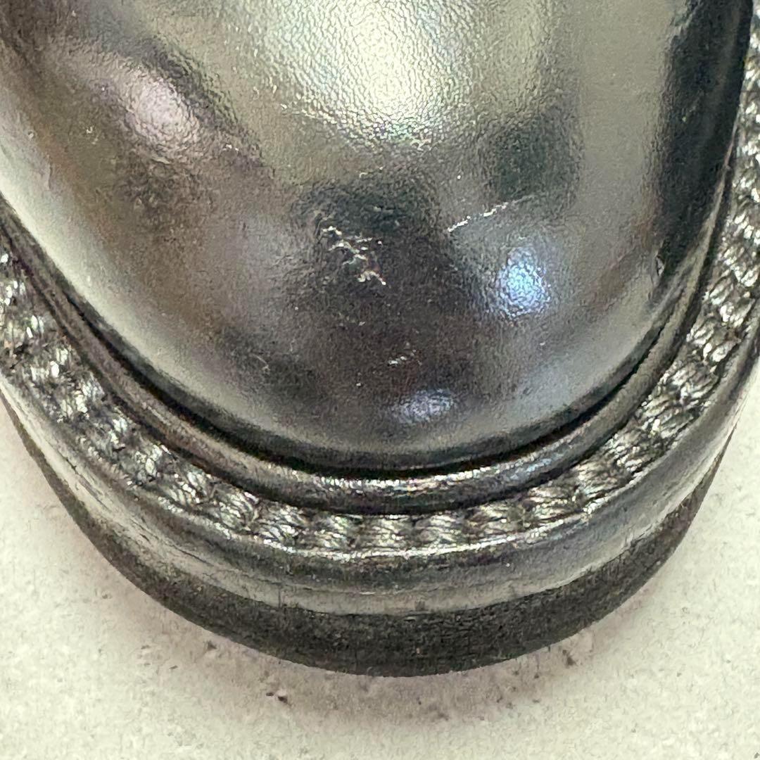 ダブルエイチ　WH (65) 革靴　レザーシューズ　プレーントゥ　レースアップ