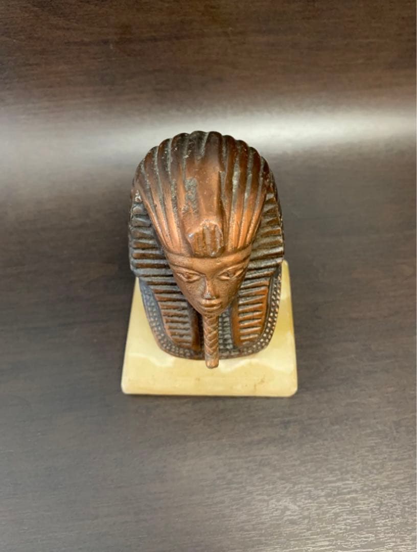 《アンティーク・希少レア！！》《送料無料》⭐︎ ツタンカーメン　ブロンズ像　♪⭐︎