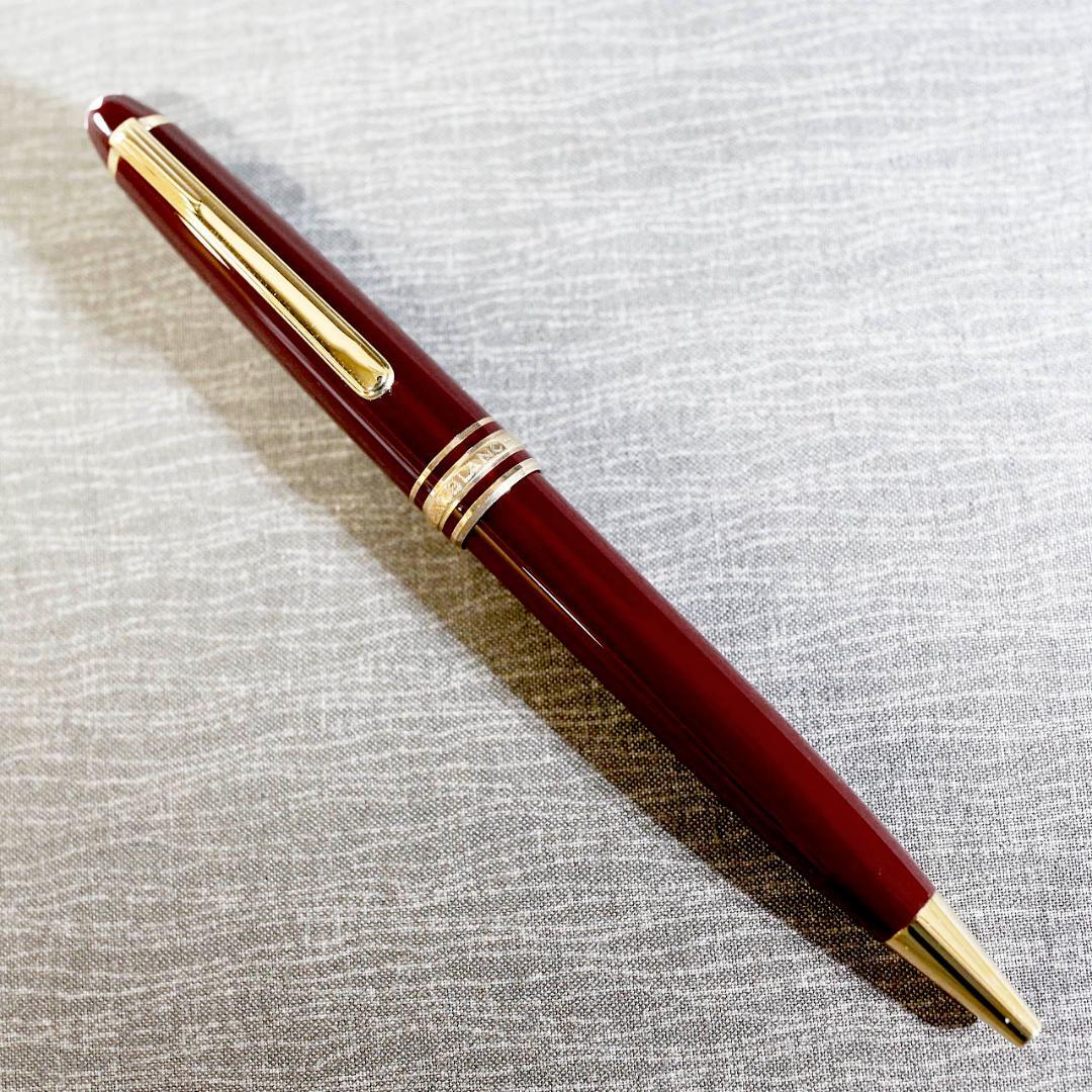 美品 送料込み】モンブラン ボールペン 164 マイスター ボルドー
