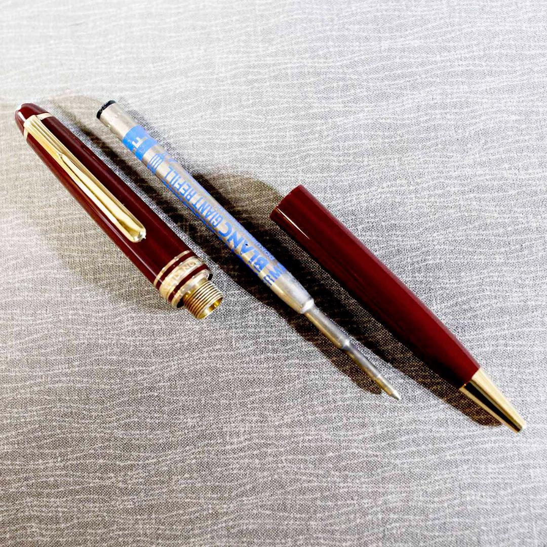 美品 送料込み】モンブラン ボールペン 164 マイスター ボルドー