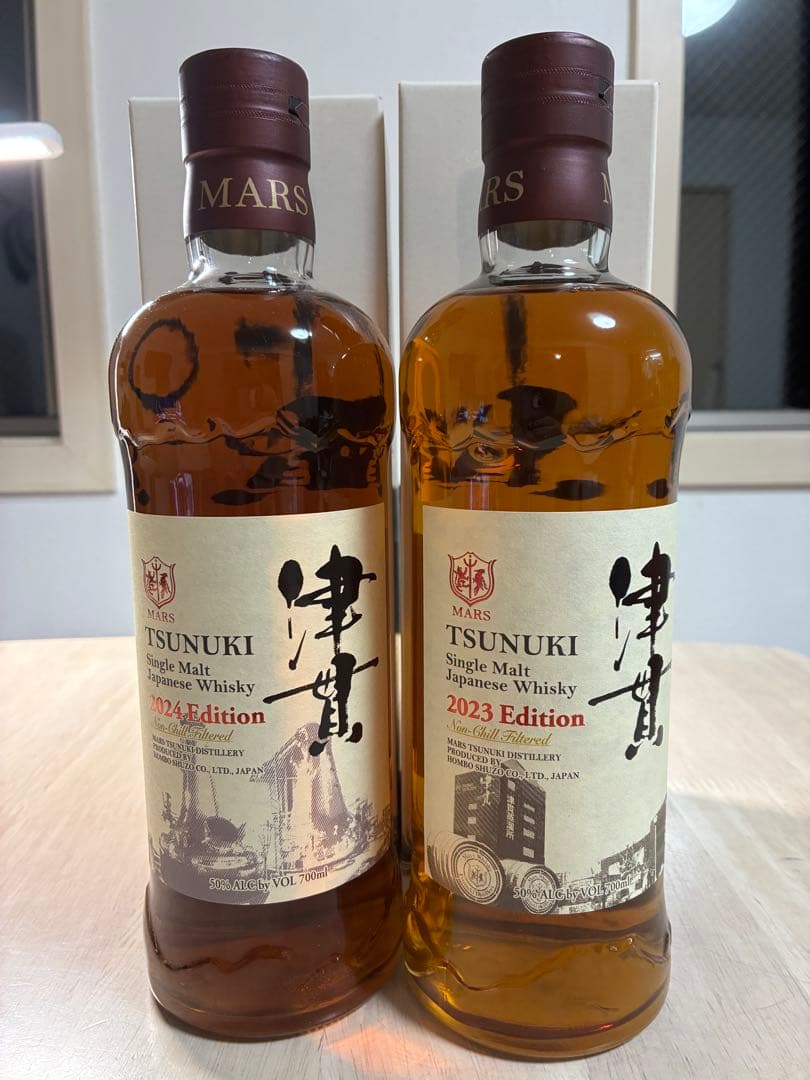 MARS TSUNUKI シングルモルトウイスキー 2023・2024年版セット｜MARS