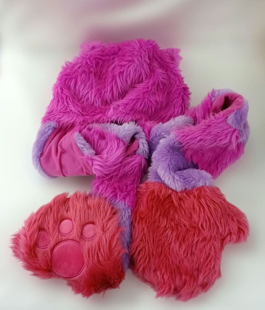 チェシャ猫 フード付きマフラー 「ふしぎの国のアリス」