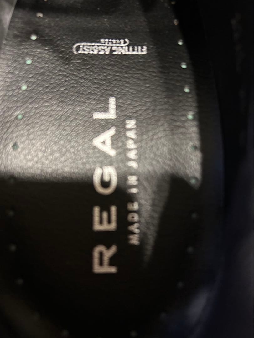 REGALブラックレザーローファー半額以下！超美品！