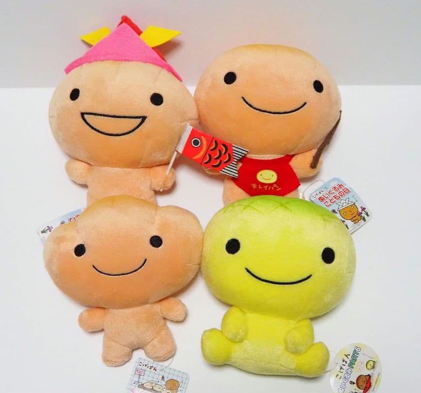 美品 レア 当時物 こげぱん めろんぱん キレイパン ぬいぐるみ