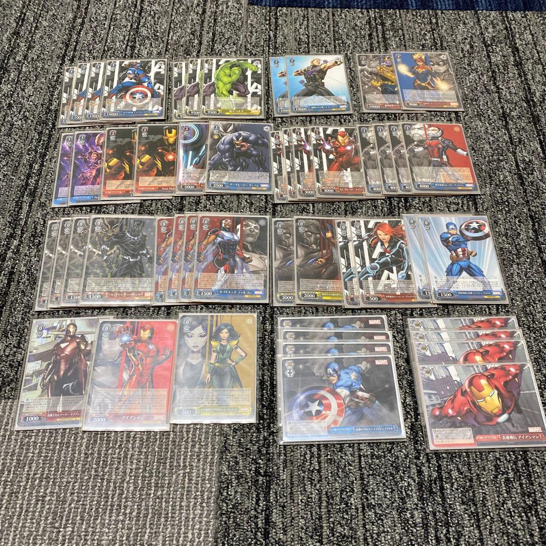 ヴァイスシュヴァルツ marvelデッキ＋パーツ