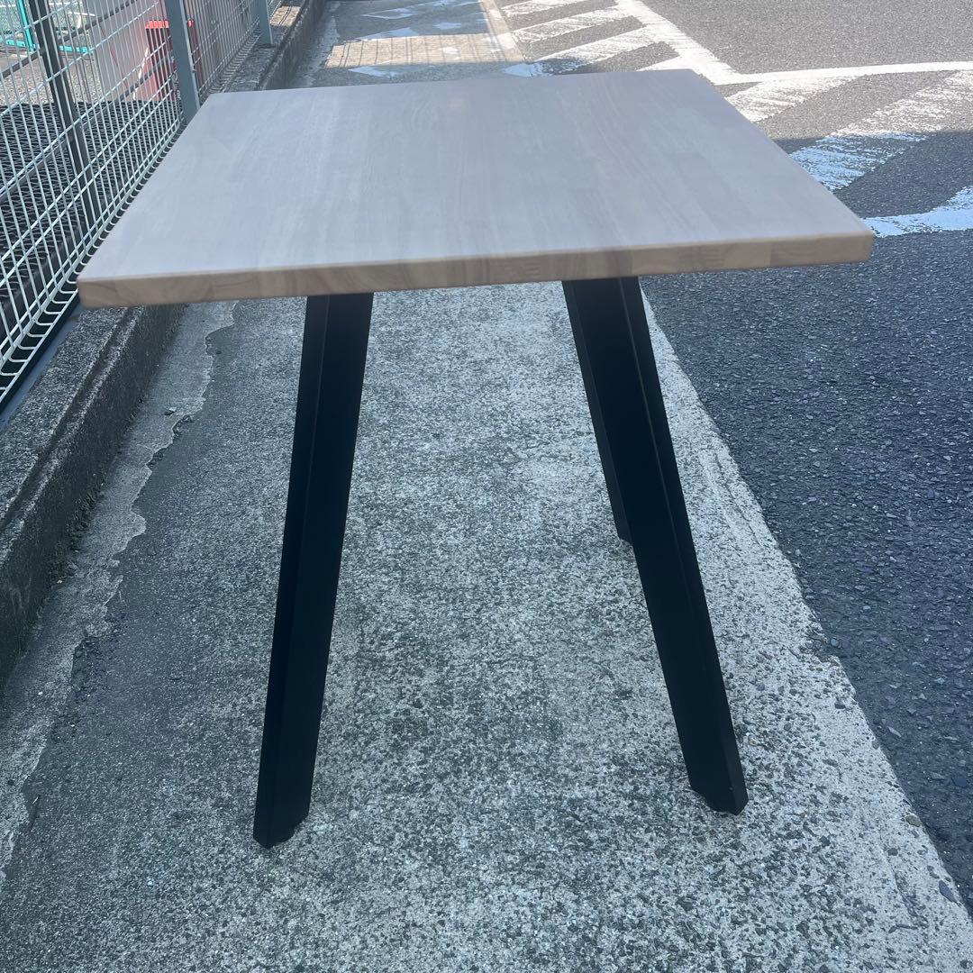 kanademono THE CAFE TABLE ラバーウッド