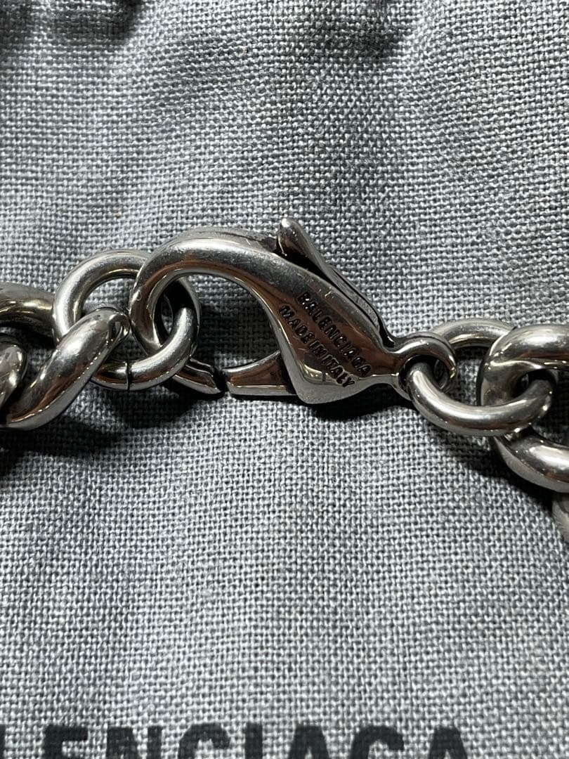 BALENCIAGA チェーンブレスレット 保存袋付き バレンシアガ