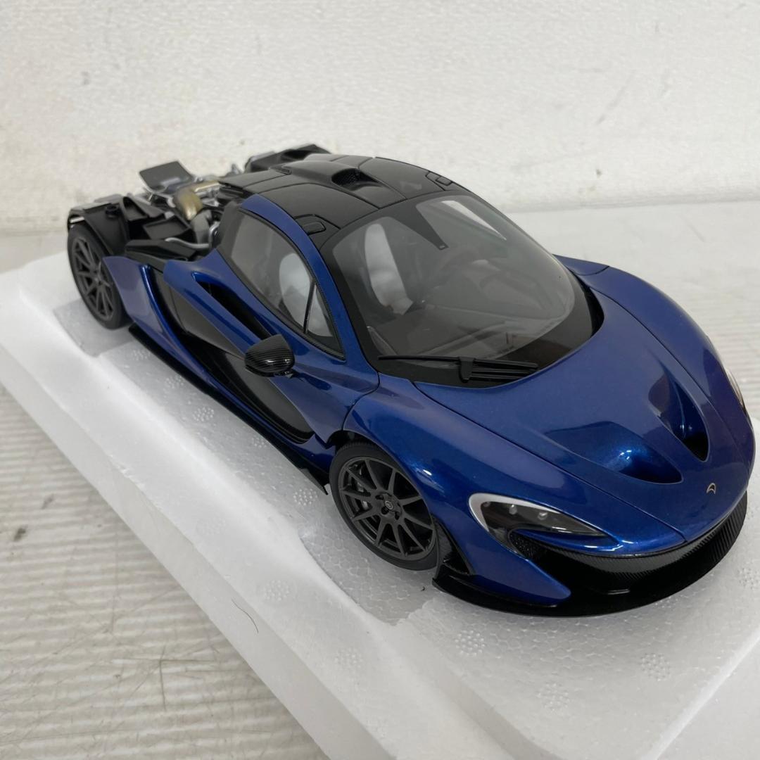 AUTOart】オートアート McLAREN P1 マクラーレン アザーブルー 1/18