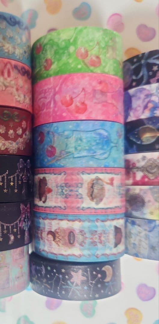 作家　マスキングテープ　まとめ売り　melomoon　メロムーン　マステ