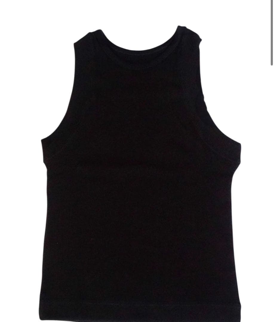 VANILLANI タンクトップ ブラック VANILL VANILLA