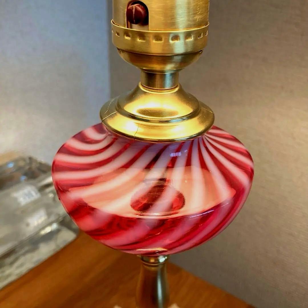 フェントン（ダイヤモンド）1940年 ランプスタンド オパールセント