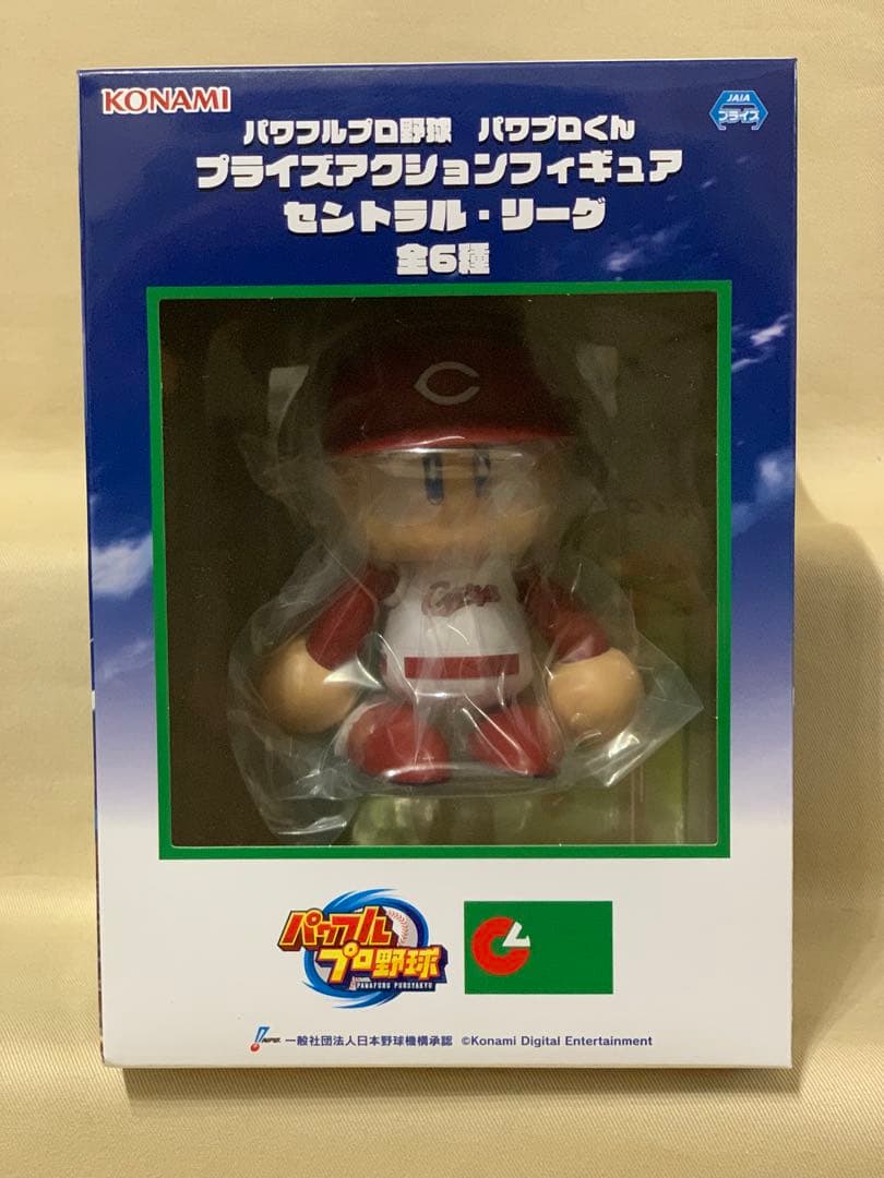 KONAMI パワプロくん アクションフィギュア セントラル・リーグ 全6