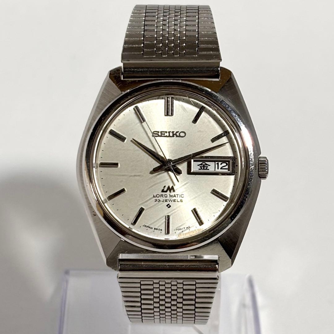 稼働 SEIKO LM ヴィンテージウォッチ 23石 自動巻き ボーイズ 腕時計