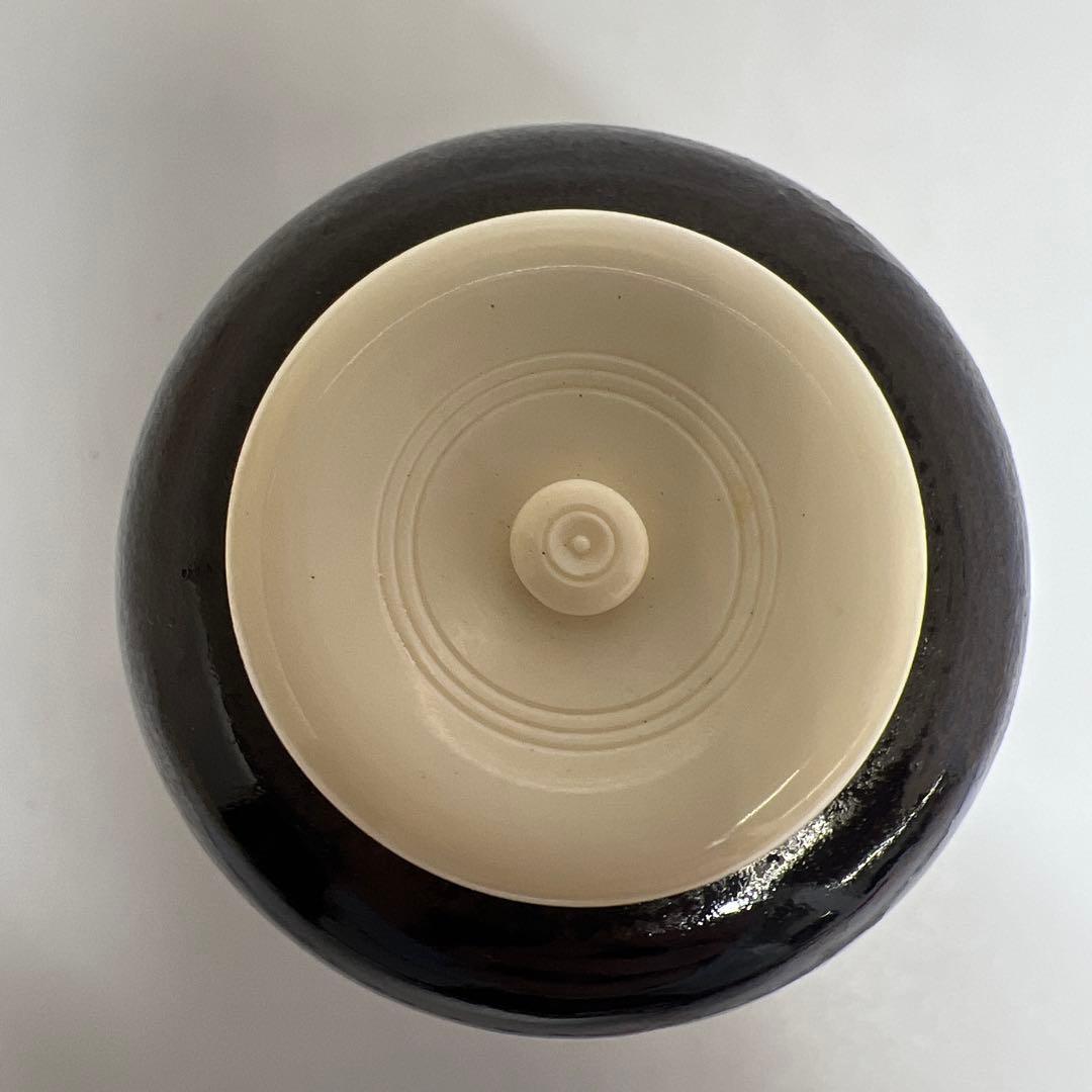 ☆茶3 平安 笹田仁史 在中庵肩衛写 茶入 共箱 h10.5cm - メルカリ