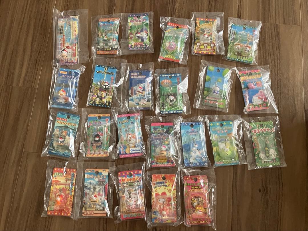 サンリオハローキティ ご当地根付け都道府県　バージョンストラップ 159個セット
