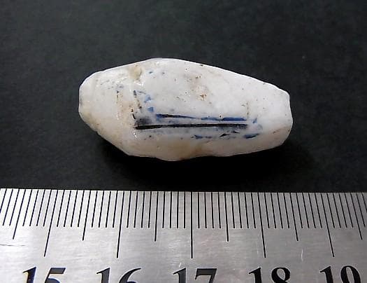 ☆X1002☆古代石 (199) 出土 青釉 クォーツ ビーズ 大粒 ペンダント