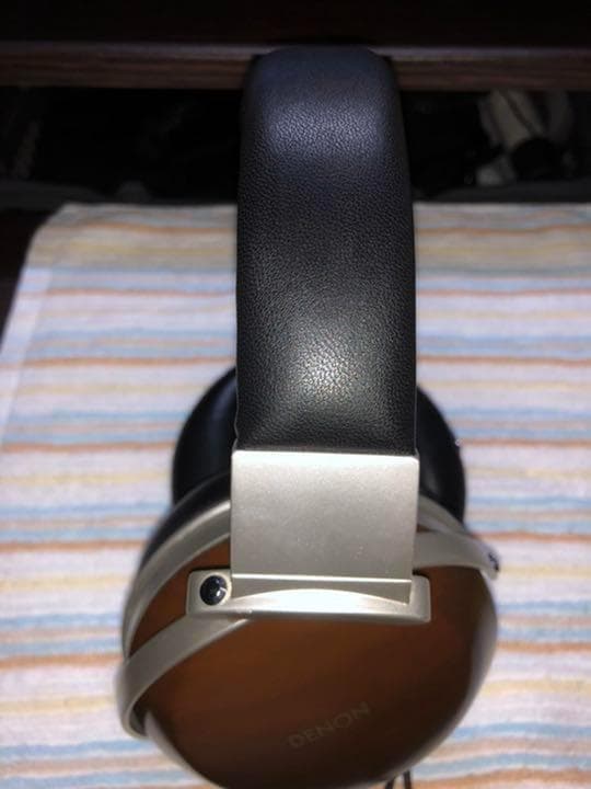 専用】 交換用本革ヘッドバンド部品提供 FOSTEX 黒