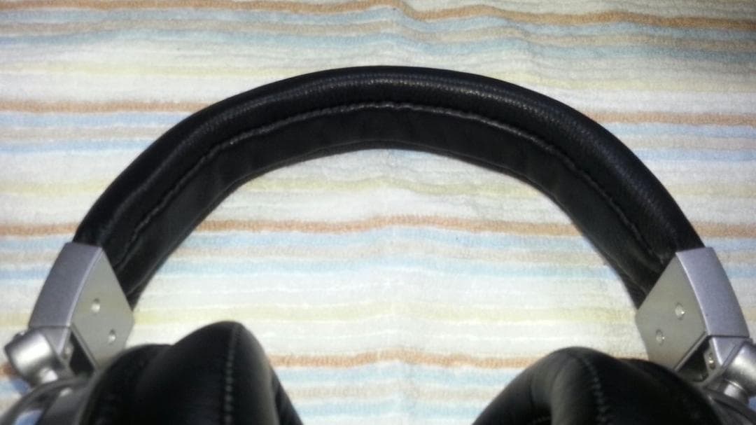 専用】 交換用本革ヘッドバンド部品提供 FOSTEX 黒