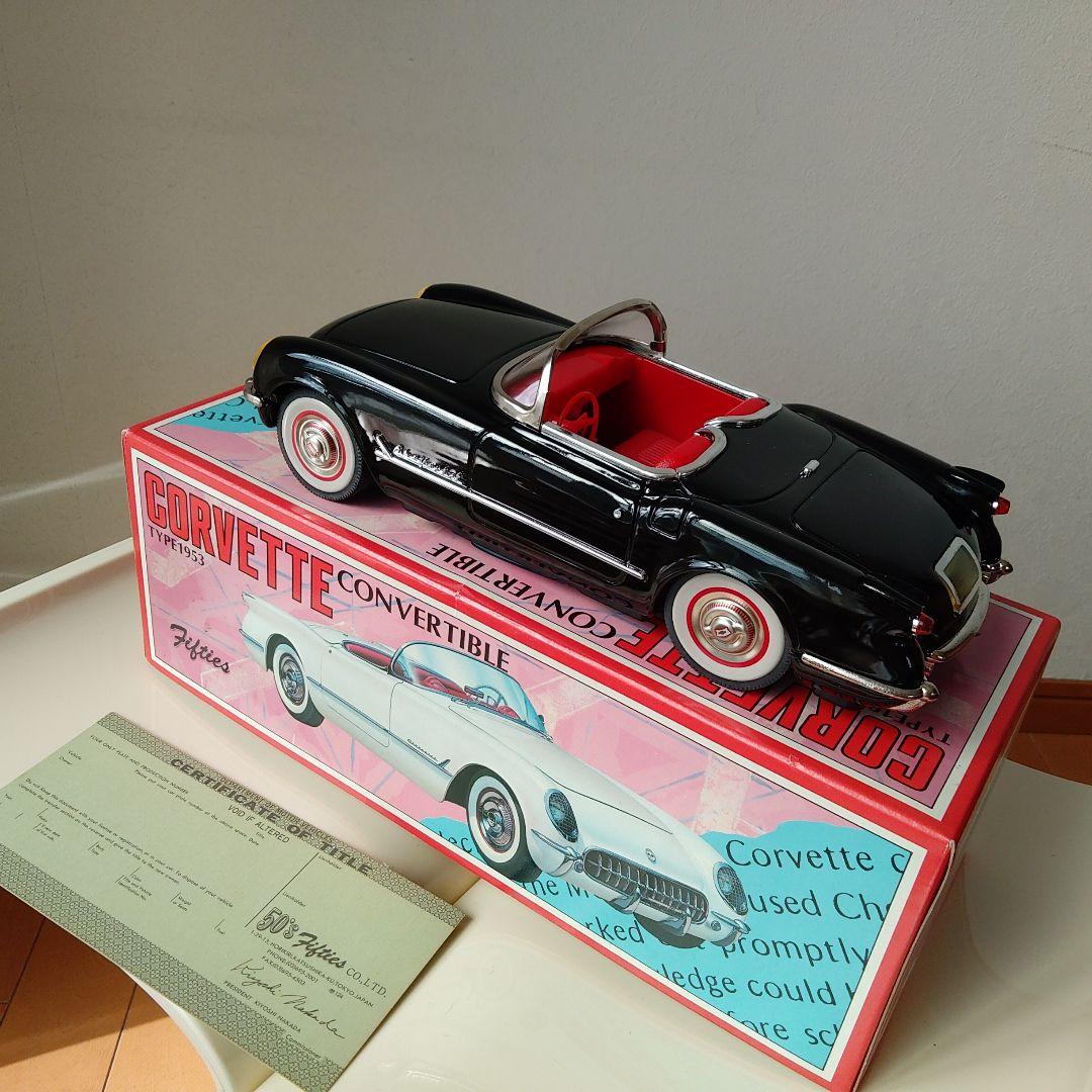 当時ブリキ50sコルベットコンバーチブル 1953年型箱入りロカビリー