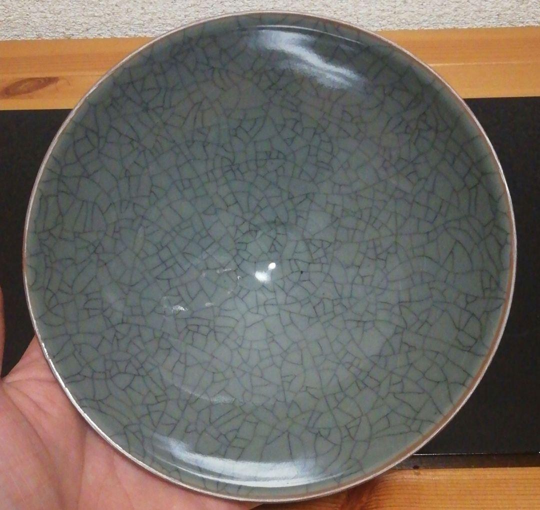 渡辺俊直作 郊檀窯 青磁 茶碗 共箱 略歴付 茶道具 - メルカリ