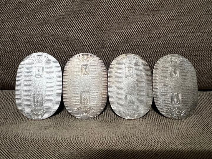 純銀 佐川急便純銀小判4枚セット