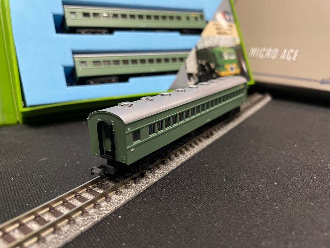 44系客車つばめ マイクロエース。 模型・プラモデル