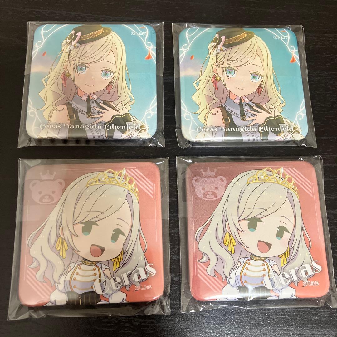 蓮ノ空 セラス 缶バッジ 4個セット セガラッキーくじ F賞 - メルカリ