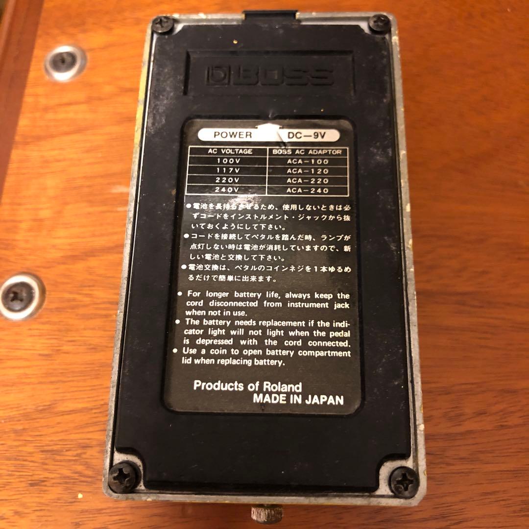 BOSS 日本製 OD-1 銀ネジ ボス オーバードライブ 9300