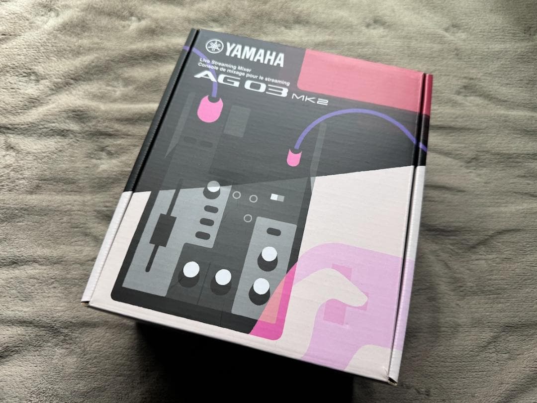 YAMAHA AG03mk2 オーディオインターフェース ブラック ヤマハ YAMAHA