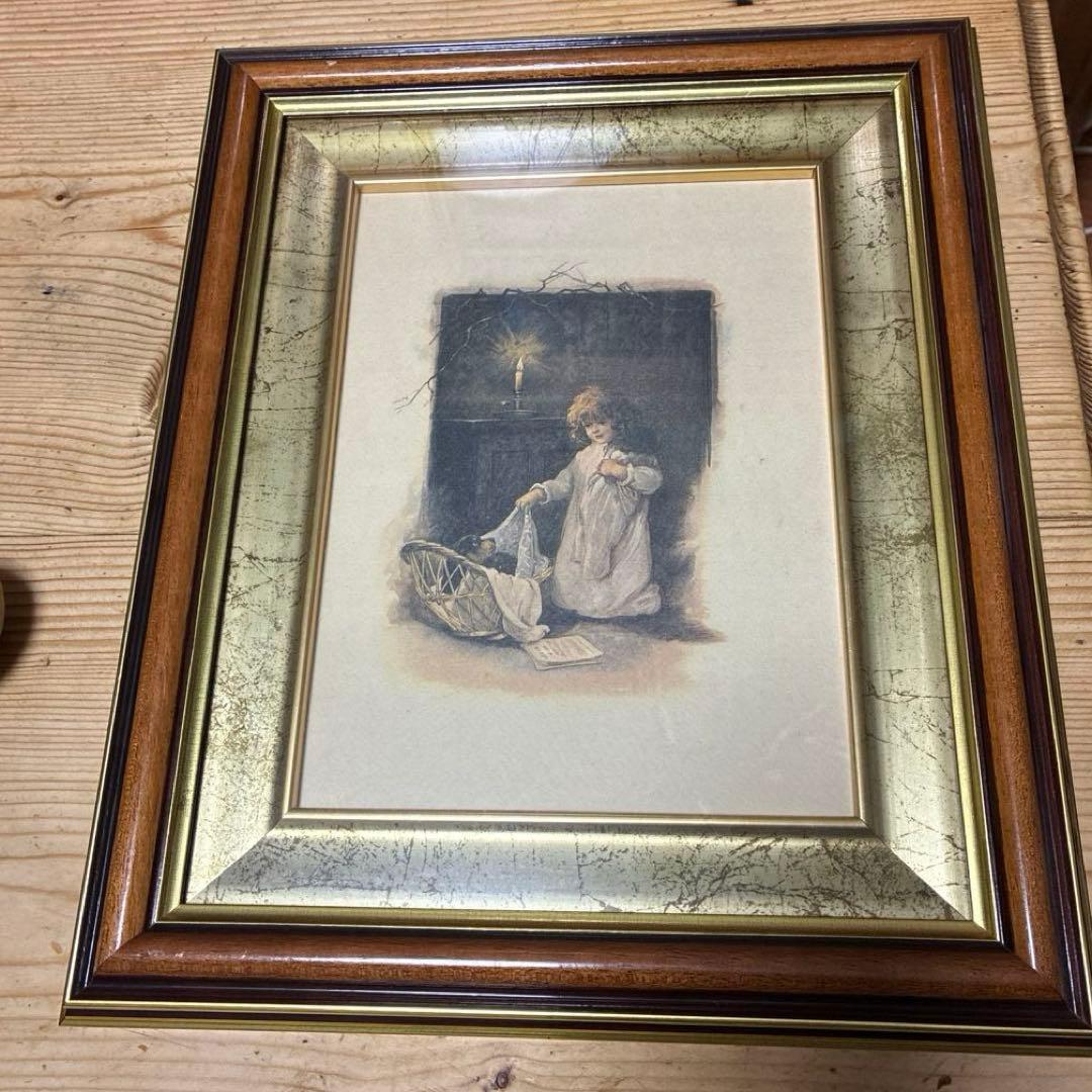 木製油彩額縁(ブルーズマン様専用)