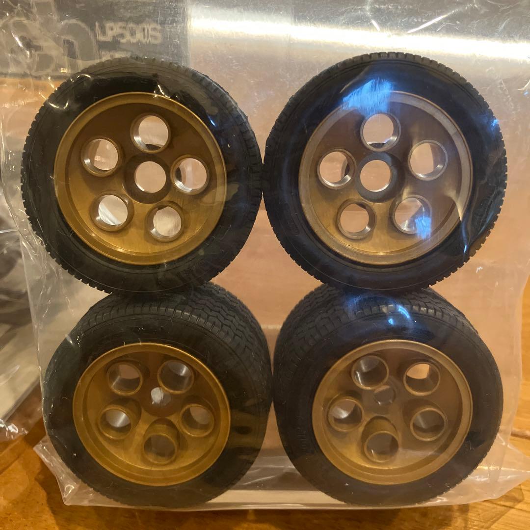 限定】タミヤ ブラックカウンタック LP500S ボディパーツ+タイヤ