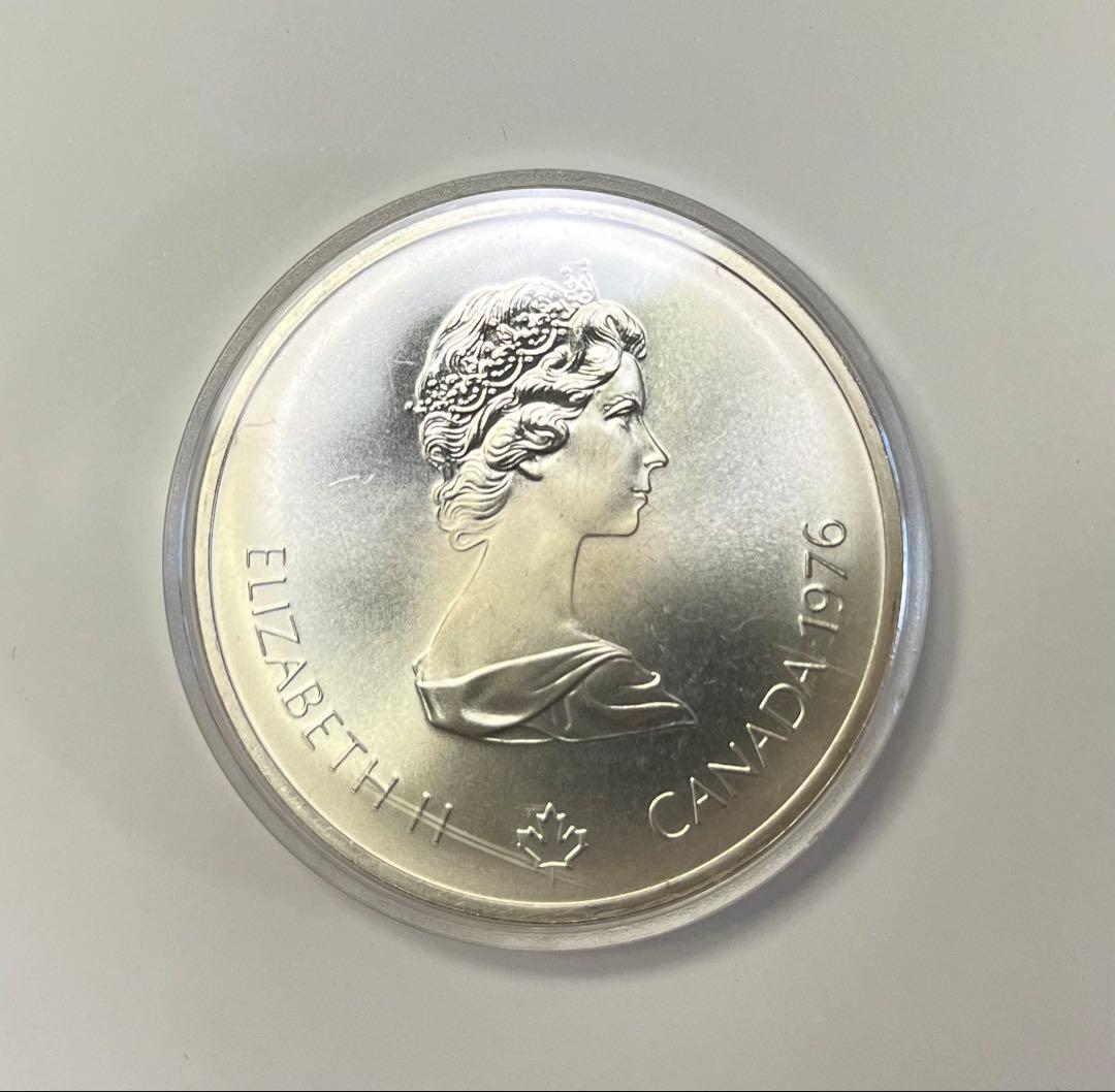モントリオールオリンピック記念銀貨（大型コイン） カナダ10ドル