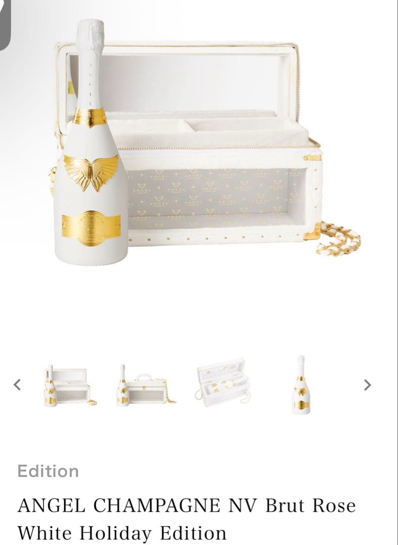 未開封 エンジェルシャンパン Holidayエディションの通販はau PAY
