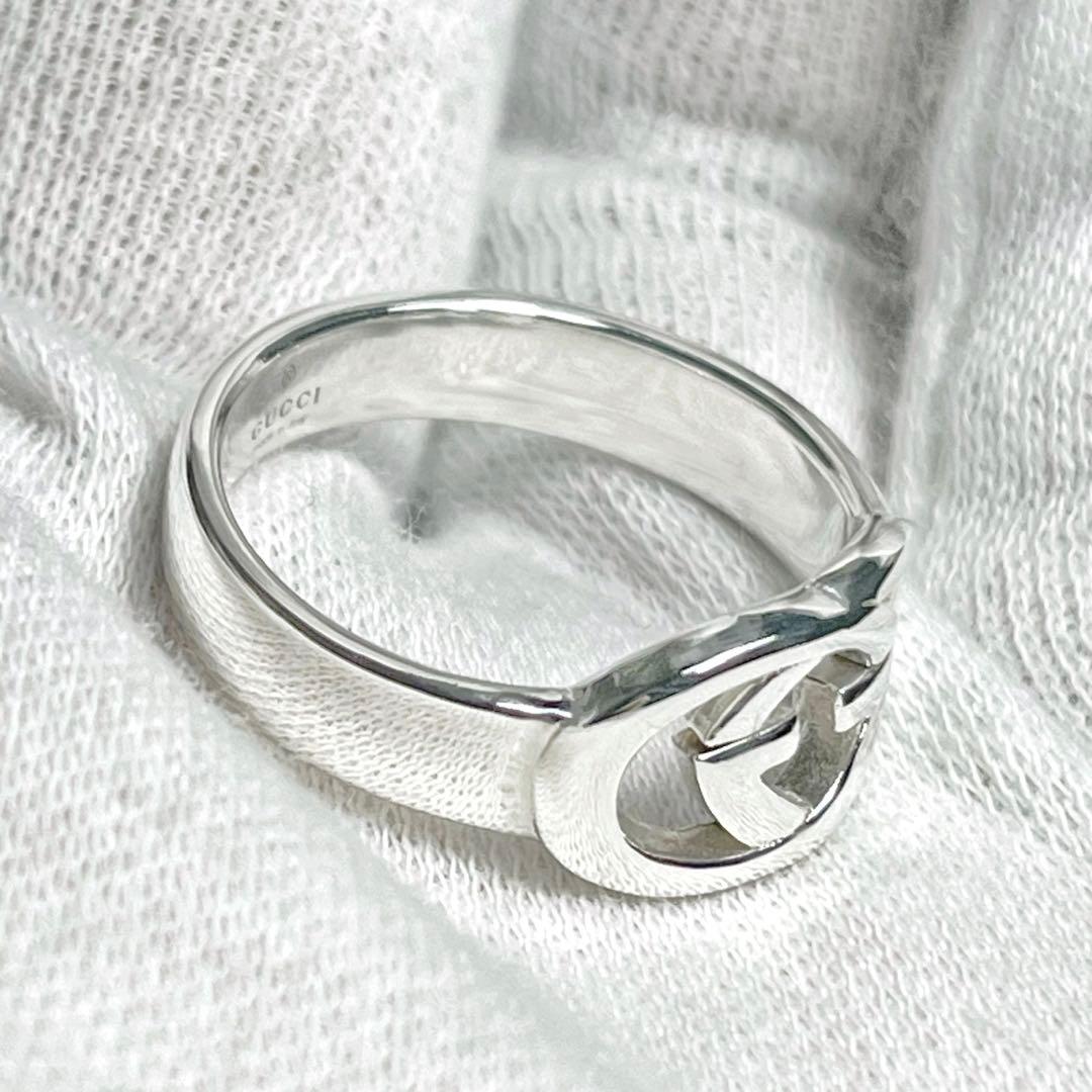 極美品‼️GUCCI 指輪　インターロッキングリング　20号