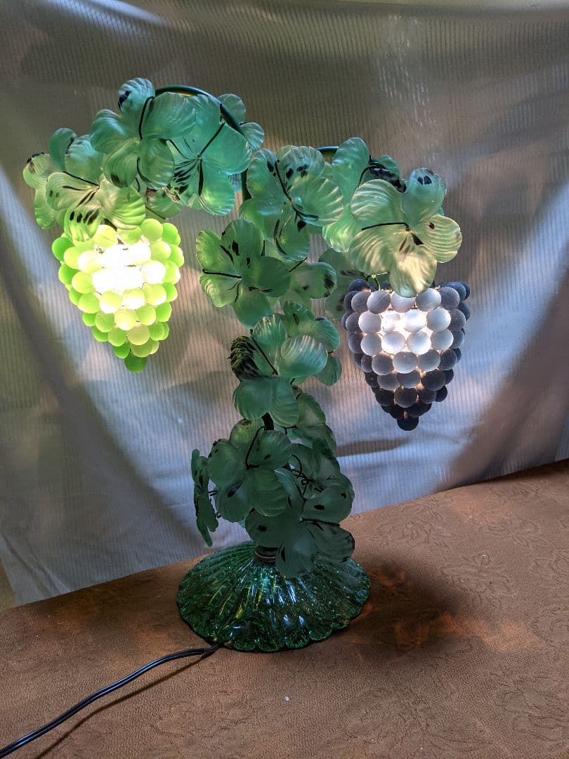 ムラーノガラスぶどうランプベネチア