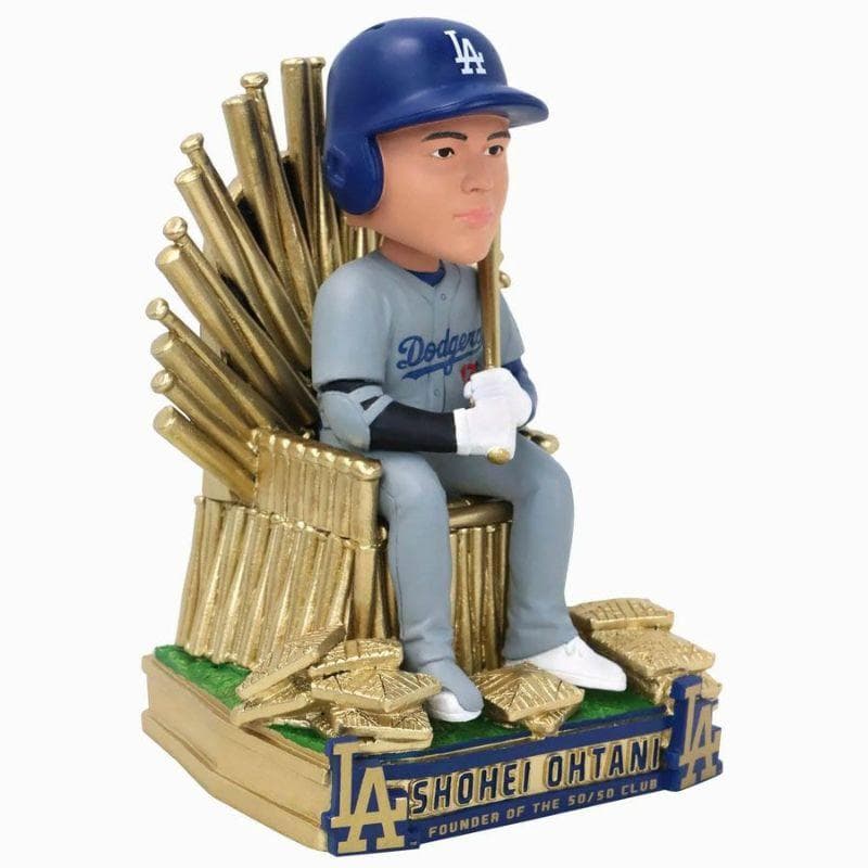 限定550個 大谷翔平 50/50達成記念ボブルヘッド 立体3D ゴールドバット
