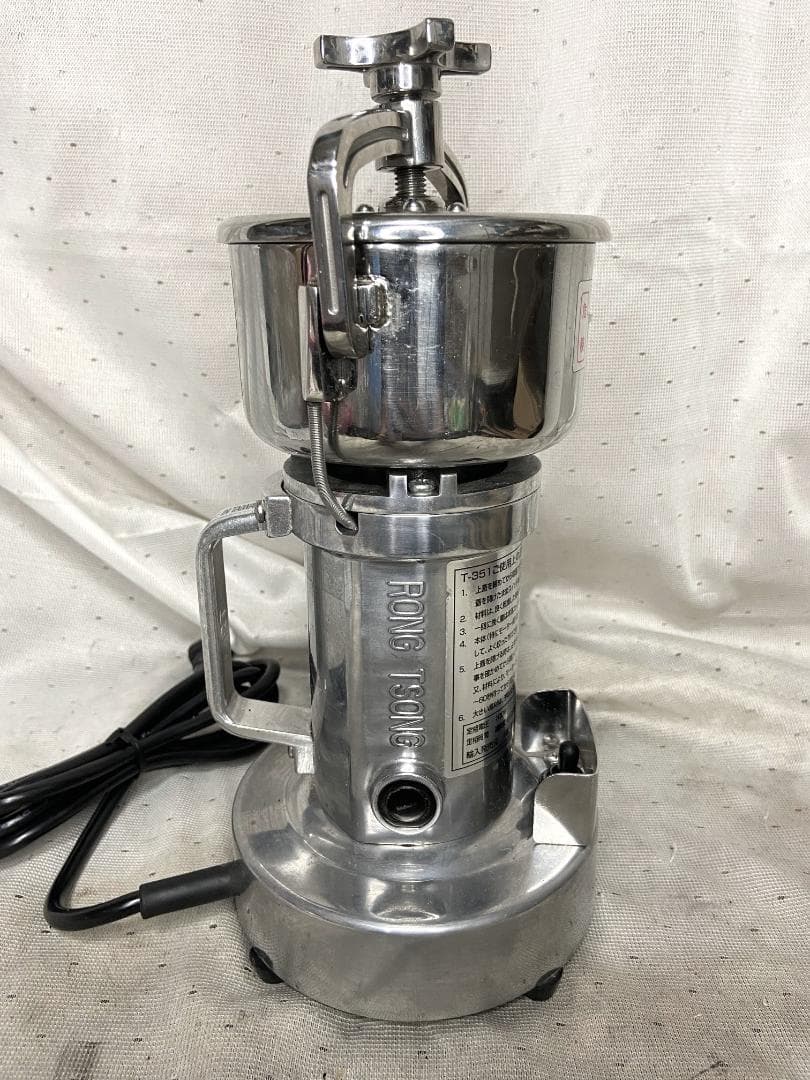 美品■東京ユニコム　ひきっ粉　電動ミルミキサー　T-351　300ｃｃ　製粉機