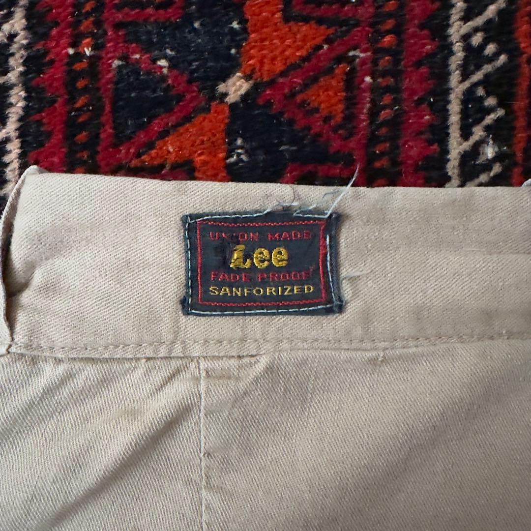 Mimi様 40s Lee チノパン ワークパンツ 黒タグ - メルカリ