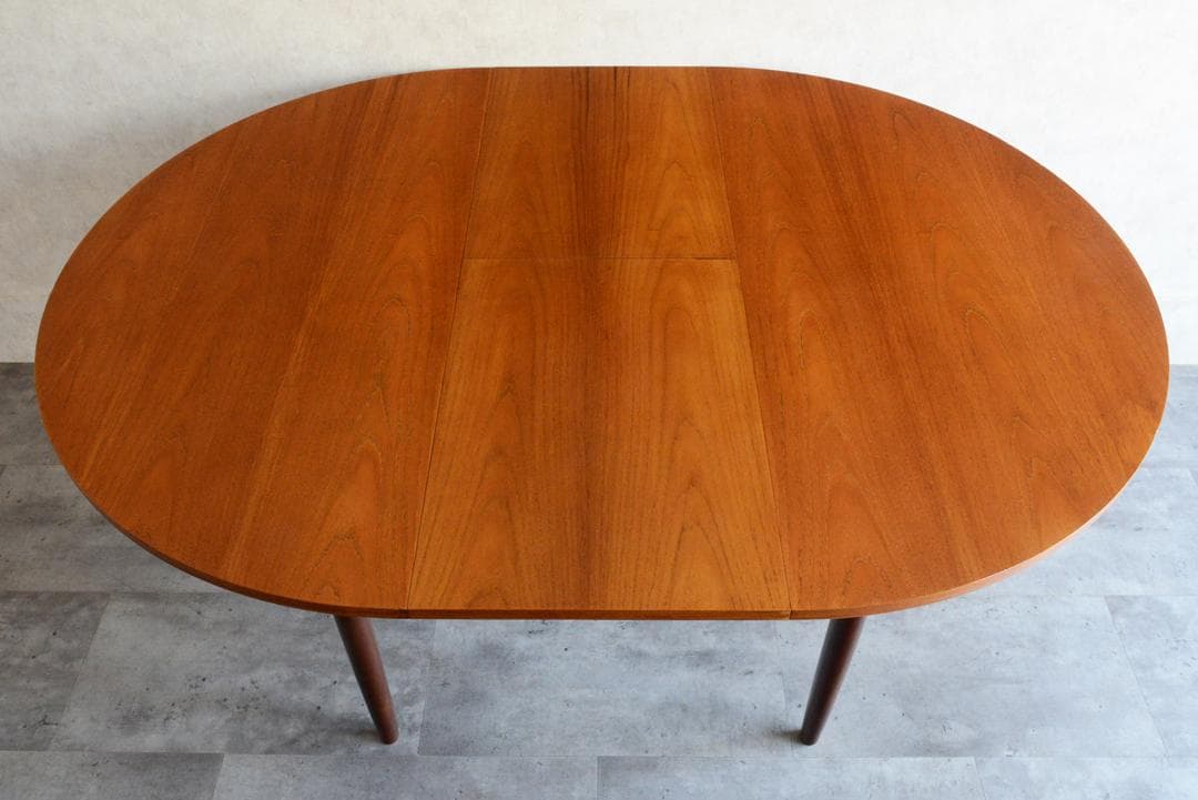 G-PLAN ヴィンテージ コンパクト ラウンド ダイニングテーブル 進行 拡張